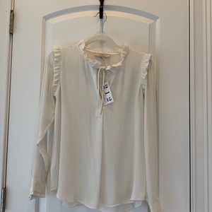 Loft Cream Blouse- small